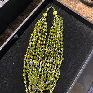 Silpada necklace Green